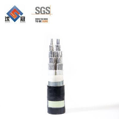 Underground Armour Power Cable Low Voltage Copper/Aluminum 120mm2 240mm2 XLPE Insulated 4 Core PVC Construction