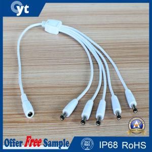 18AWG 4 Way CCTV Power Splitter DC Wire for Cameras