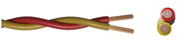 Rvs PVC Insulated Flexible Twin Twisted Electric Wire