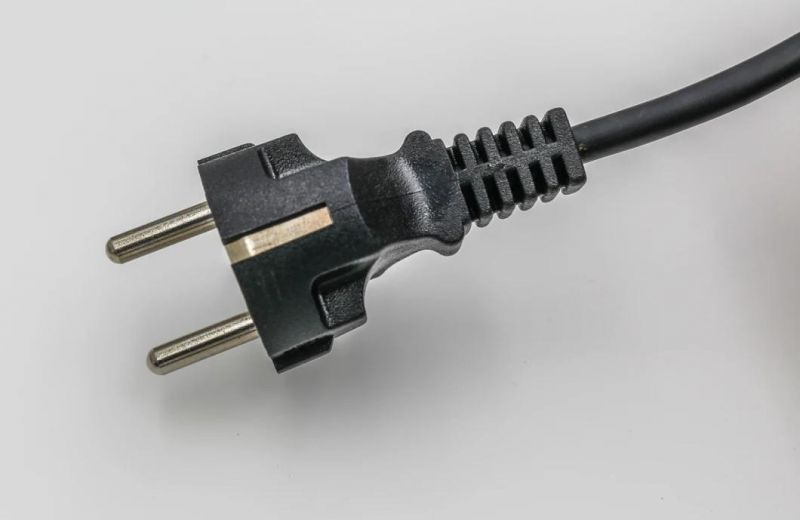Italy Imq Certified Power Cord, Italy Two Heart Plug, Italy Two Round Pin Plug 250V 10A