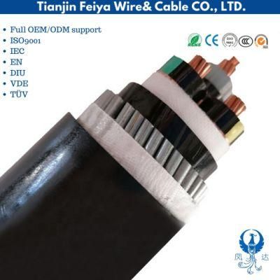 H07rn-F N2xy Power Cable 0.6/1 Kv, Cu XLPE PVC Aluminium Control Electric Coaxial Waterproof Rubber Cable