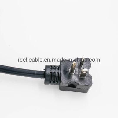 NEMA 5-20p 6-20p to Roj Power Cord Whip, 15A, 250V, 14/3 Sjt