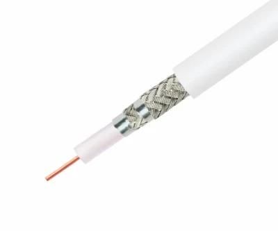 CATV Outdoor Coaxial Cable Rg11 Cable Coxial RG6 75ohm RG6 Quad Shield Coax Cable Satellite