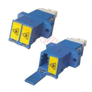 Fiber Optic Adapter, LC Duplex Auto-Shutter, RoHS