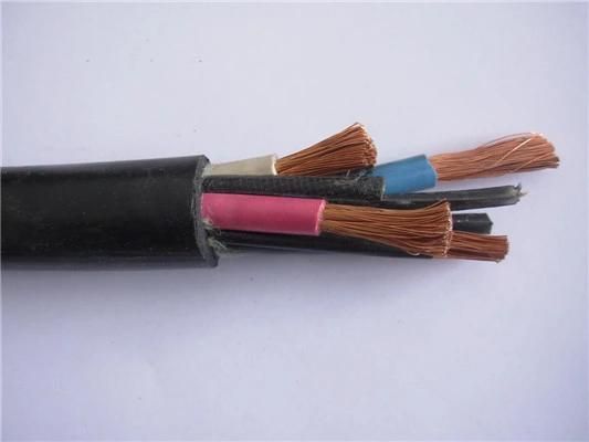 H07RN-F Flexible Cable 450/750V Rubber Sheathed Black Color Cable