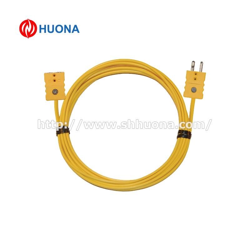 Silicon Rubber Insulated Thermocouple Extension Wire 7*0.2mm 19*0.12mm K Type Cable