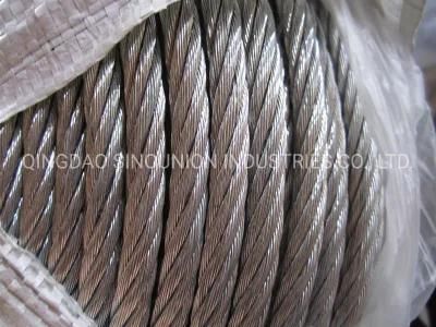 6X24 7X7 7X19 6X12 Galvanized Steel Wire Rope DIN3055