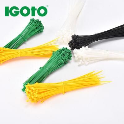 Cable Ties 5*250 White Self- Locking Black Plastic Zip Tie Nylon Cable Tie UV Resistant Materials for Worldwide