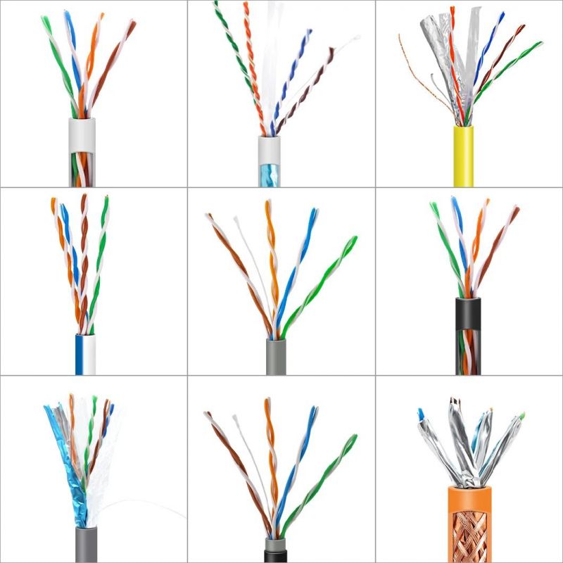 High Precision Bc/CCA LAN Cable with Pull Box Packed