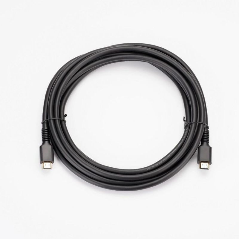 High Speed Gold Plated Zinc Alloy Male To Male Cottom Braid Ultra Slim HDMI 8K cable