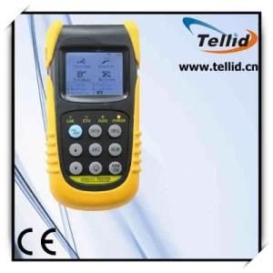 Tellid Brand Portable ADSL2+ Tester, ADSL2 Tester, ADSL Tester, LAN/Wan Ping Tester Meter Tld801d with Dmm for Network Maintenance