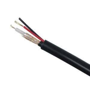 Rg59 +2*0.75 Power and Video CCTV Coaxial Cable