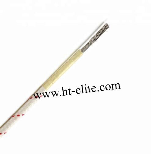 350c Pure Nickel High Temperature Fiberglass Braided Cable