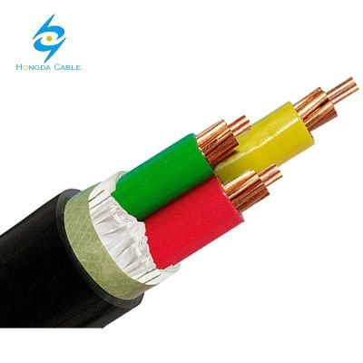 Fire Resistant PVC Underground Copper Industrial Electrical Cable and Wire 3 X 25mm2