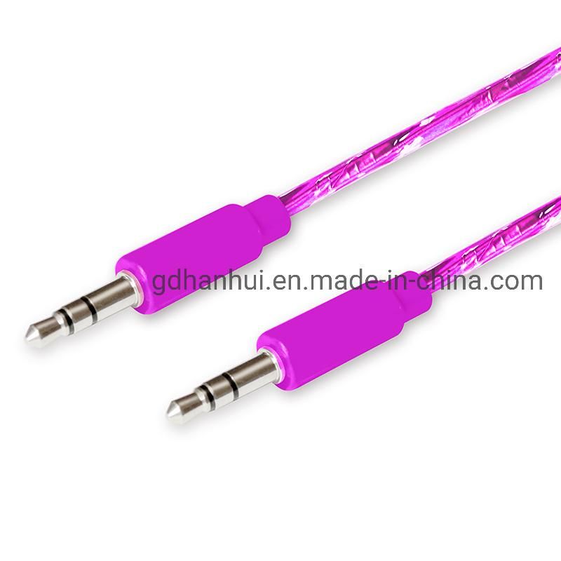 3.5FT Alum Braided Aux Cable