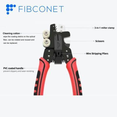 4 in 1 Multifunctional 04 Scissors Wire Optical Fiber Stripper
