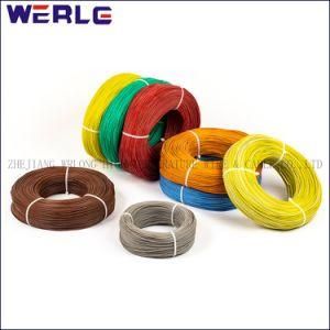 Agr Silicon Rubber Blue Electric Electrical Insulated Tinned Copper Electronic Conductor RoHS Compliance Yellow Wire