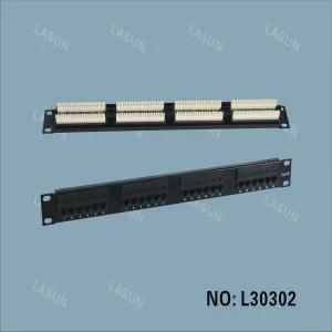 CAT6 Patch Panel/Patch Panel (L10302)