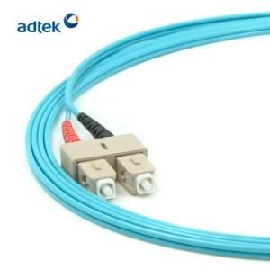 Adtek Sc LC Duplex Multi Mode Fiber Optic Patch Cord Fiber Jumper LC to Sc Patch Cord Multimode