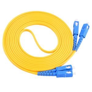 Stu-Scu Patch Cord in Communication Cables Duplex Sm 2.0mm Fiber Optical Patch Cord