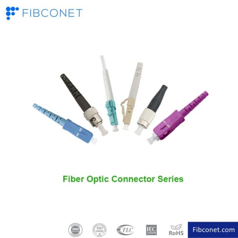 FTTH Single Mode 0.9 2.0 3.0 Duplex LC/APC LC/APC PVC LSZH Fiber Optic Patch Cord