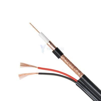 New Material Rg59 Coaxial Cable +2core Power Communication Siamese Cable for CCTV CATV Digital UL/ETL/CPR/CE/RoHS/Reach Approved