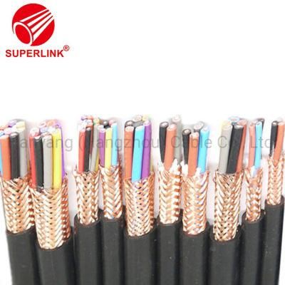 UL2464 Double Shielded 20AWG Electric Wire Rspvc 5cores Control Cable Al Foil Al-Mg 300V 80c VW-1 Electronic Equipment