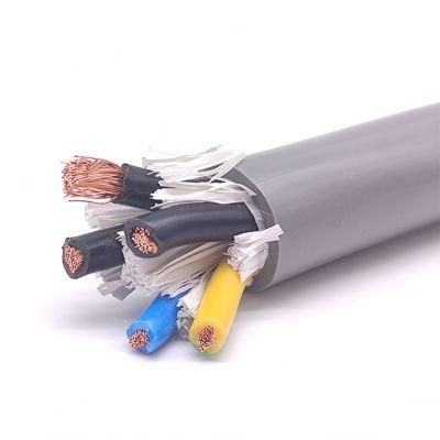 TUV CE Certified Nyy Power Cable Multi-Core 0.6/1kv Wire 3X6mm2+2X4mm2