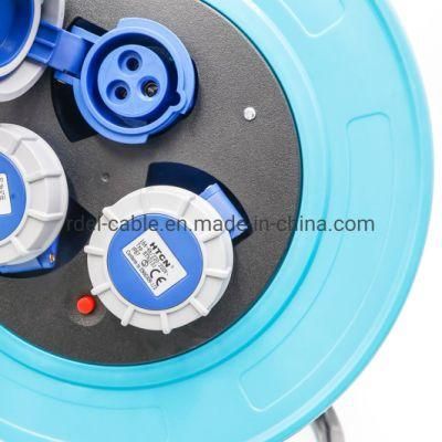 IP67 Cable Drum 50 M Special Plastic PC Outdoors 330mm Industry Construction
