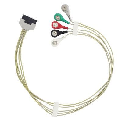 Customized/Custom Cable Assembly Factory 1 Point 5 Head Medical Grade Material Medical Wire Harness/Wiring Harness with CE Approval