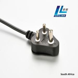 South Africa Standard Power Cord with Certificate 6A
