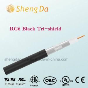 RG6 60% Braiding Coaxial Cable for Indoor CATV / CCTV Systems