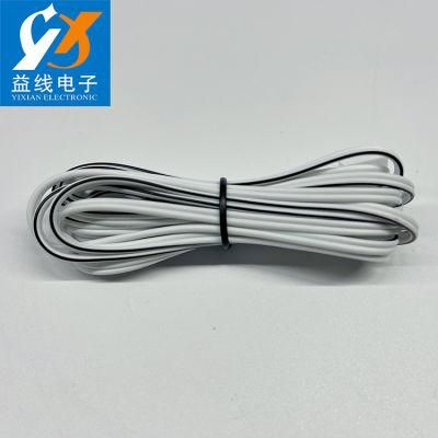 White Electronic Wire Harness Power Cord Produced by Chinese Factory Can Be Customized According to The Style and Color
