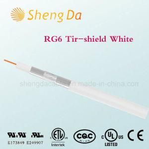 RG6 Digital Tri-Shield Coaxial Matv and CATV Cable