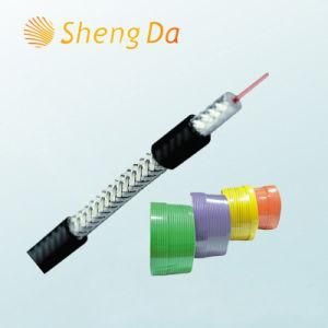 Special Flooded 75 Ohm Communication Coaxial RG6 Cables