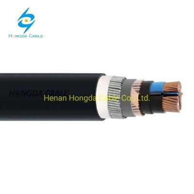 Outdoor Installation Armored Concentric XLPE Insulated Power Cable N2xcyry