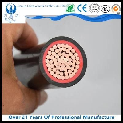 Low Voltage Copper/Aluminum Conductor XLPE/PVC Insulated Swa Armoured Electrical Power Cable 0.6/1kv