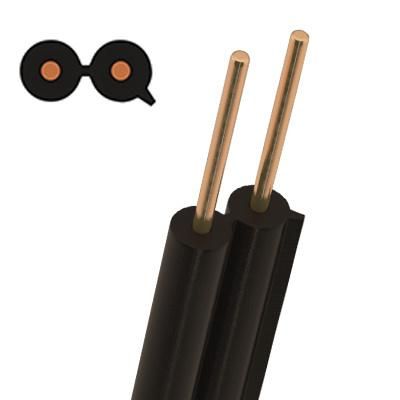 Drop Cable 2 Core Flat Telephone Cable