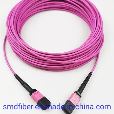 Fiber Optic Patch Cord MPO/Upc-MPO/Upc mm LSZH Type B for FTTH