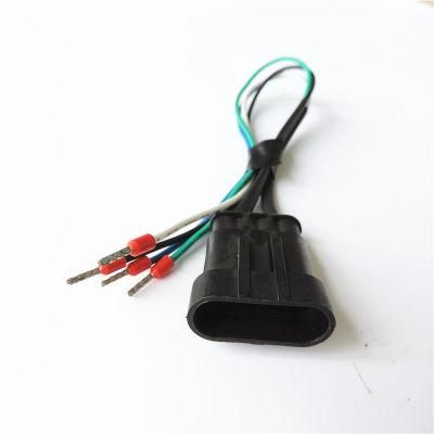Factory OEM Custom 3 Pin AMP 282105-1 Superseal Connector Electrical Wire Harness Manufacturer