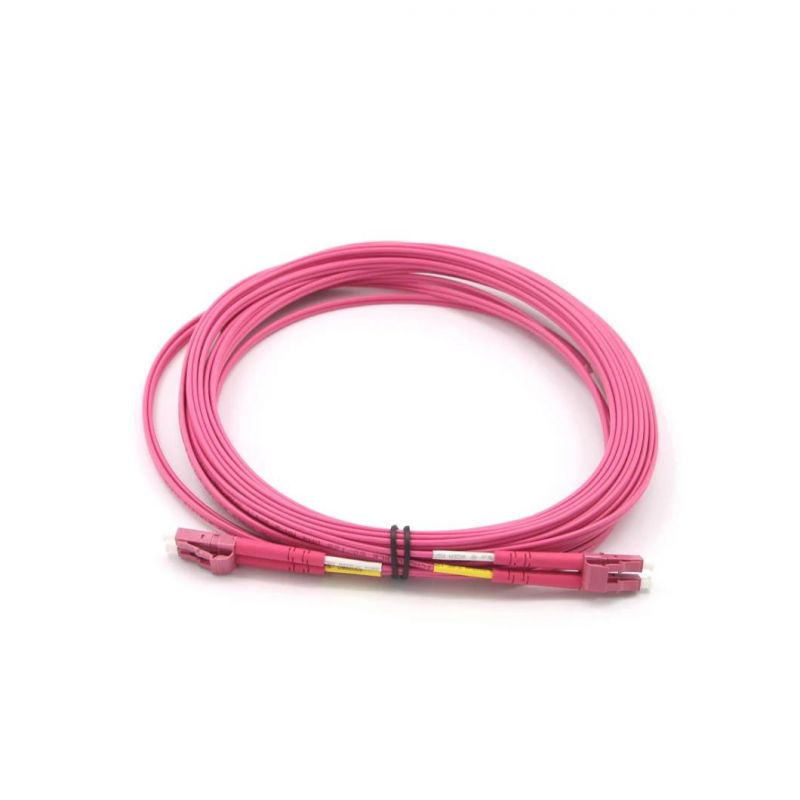 LC Om4 Duplex Fiber Optic Cable