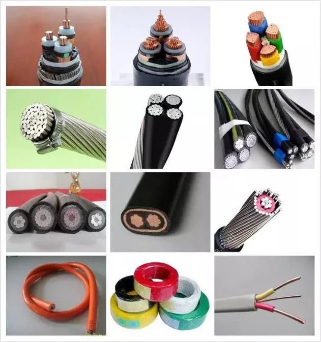 Electrical Power Flat Flexible Flex XLPE PVC Insulated Electric Aerial Bundle Overhead Quadruplex Duplex Aluminum ABC Cable