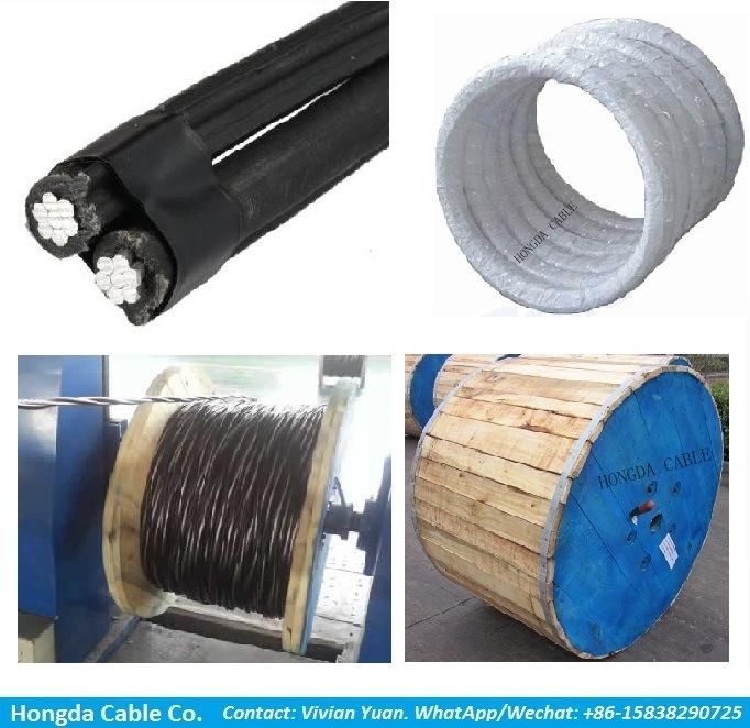Two Core 600/1000 V 16 mm2 Insulated Twisted Service Cable