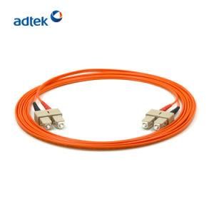 2.0mm 62.5/125 Om1 50/125 Om2 Sc/Upc-Sc/Upc Duplex PVC/LSZH Patch Cord