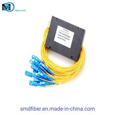 1X16 PLC Splitter Fiber Optical FTTH ABS Box