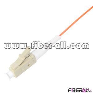 LC Optical Fiber Pigtail Multimode 0.9mm Buffered Orange Jacket