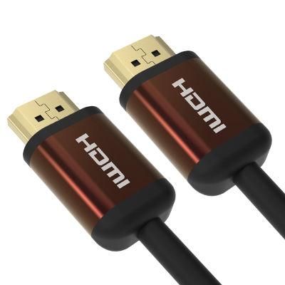 Factory price high speed HDMI cable gold plated hdmi connector 4K 2K 1080p 3D for hd movie