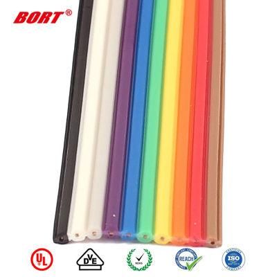 UL2468 RoHS Approved Flexible Flat Twin Cable, Flat Ribbon Wire, Rainbow Wire Cable