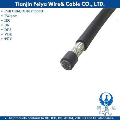 H07rn-F Multi Core Screened Flexible Control Cable for Wind Energy UL2464 with PVC Sheath Marine Shipboard Wind Energy Cable