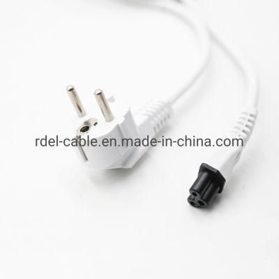 Power Cord VDE Power Cable/ Cee7/7 Schuko 3X0.75 3X1.0 3X1.5 IEC60320 C5 VDE